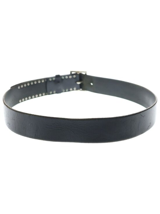 Dior Homme Eddie Era Leather Studded Belt Black main image 5